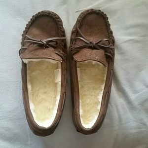 Sonoma Brown Moccasin Slippers