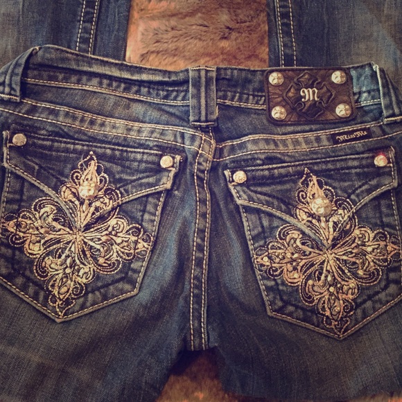 Bejeweled Miss Me Jeans - Picture 1 of 2