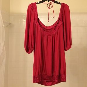 💕 Beautiful EUC Fuchsia Dress by BeBe.💕