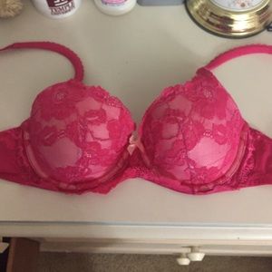 ✨💖TWO DAY SALE💖✨ Hot Pink Lace VS bra