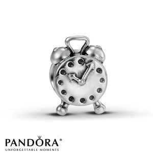Pandora clock charm