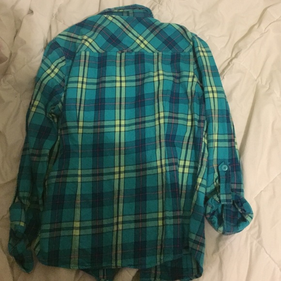 Teal Flannel - Picture 2 of 3