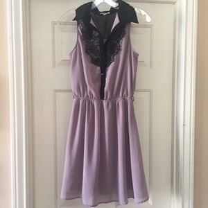 Beautiful Lavender Chiffon Dress!