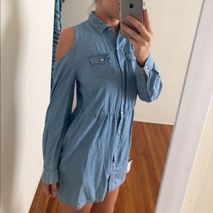 Soft denim dress