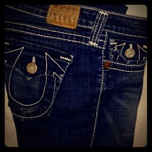 🌟True Religion Dark Blue Flare Denim🌟