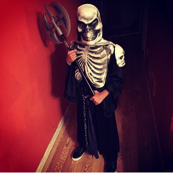 3 piece skeleton Halloween costume