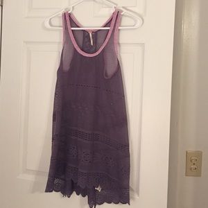 free people lilac tank top