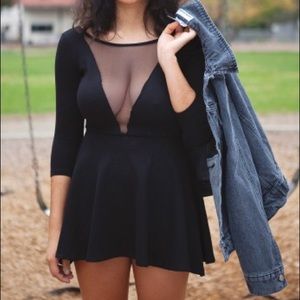 AA V Neck Skater Dress