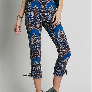 🌻 🌻 Free People Bandana Print High Waisted Pants