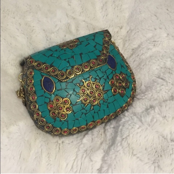 From St. Xavier Mosaic Crossbody bag