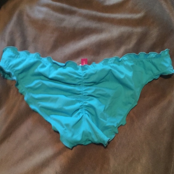 Blue Victoria's Secret cheeky bottoms