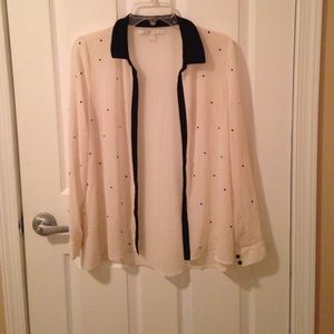 See through cover up shirt