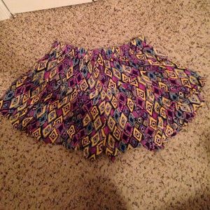 Brand new. Never work flare shorts