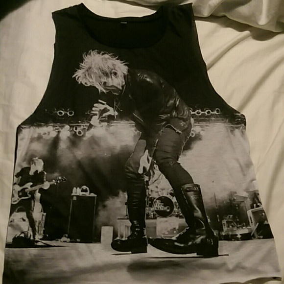 NWOT Gerard Way muscle tee from Hot Topic