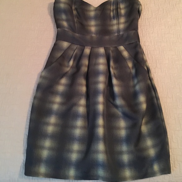Plaid dress from H&M.