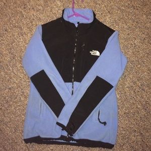 blue fleece north face