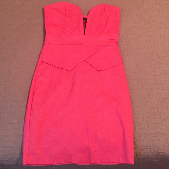 Coral dress!