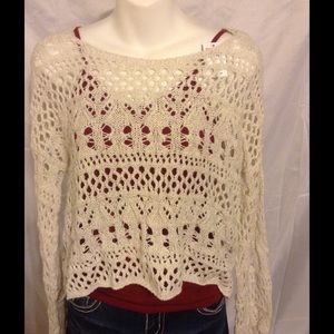"Black Friday Sale" Crocheted sweater