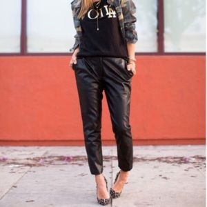 🎉2X HP🎉-Skinny Faux Leather Pants -NWT!