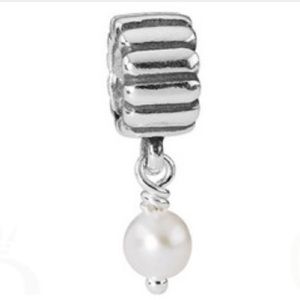 Pandora pearl charm