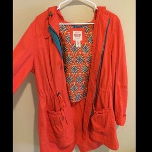 Coral summer coat