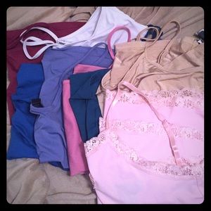 Lot of 9 silky tank shells