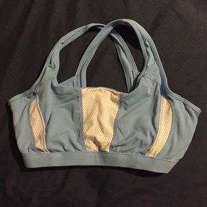 Light blue Danskin sport bra. Size 36C