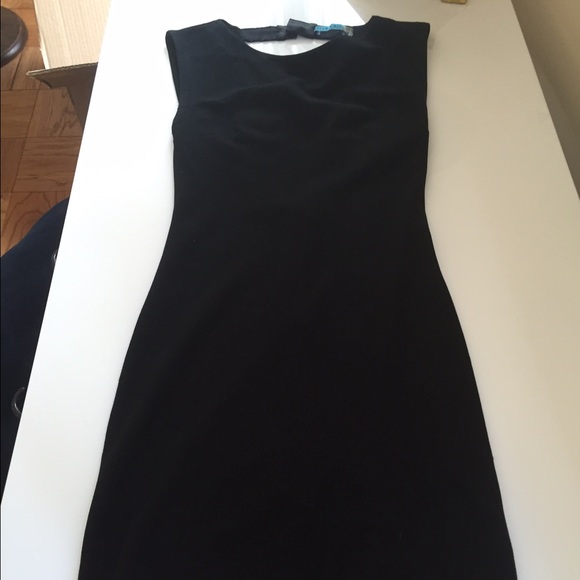 Alice + Olivia size XS black bodycon, back cutouts