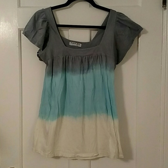 Michael stars Blue ombre swing top