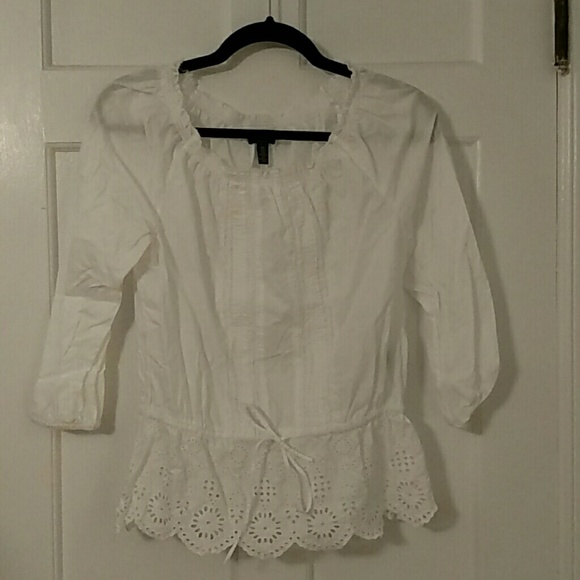 Ralph Lauren eyelet top