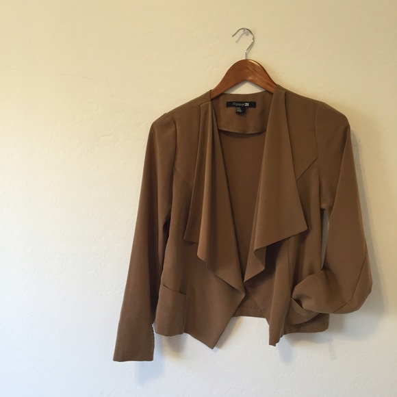 Draped blazer