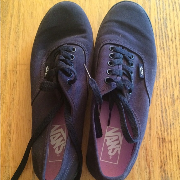Navy blue Vans sz 7.5
