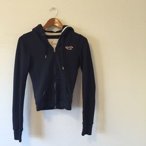 Hollister navy hoodie