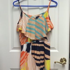 Under Skies fun pattern maxi