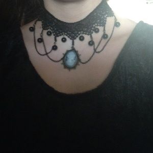Gothic vintage choker