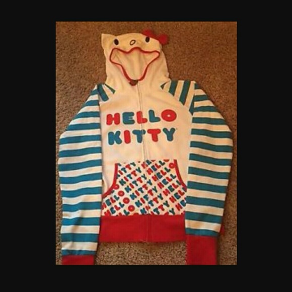 Sanrio hello kitty hoodie with ears