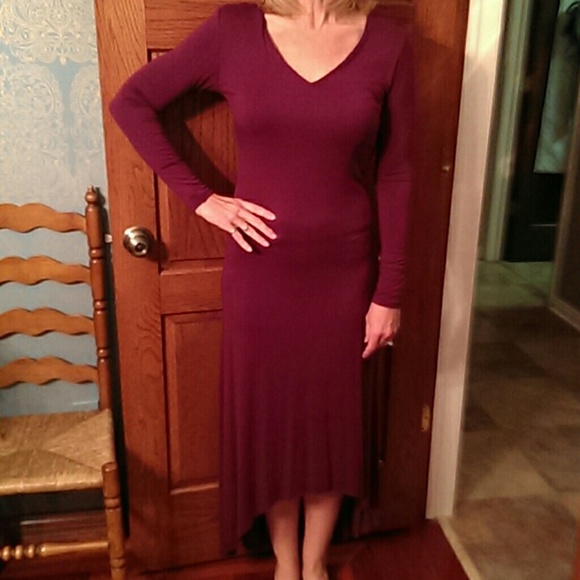 Hi lo maxi dress