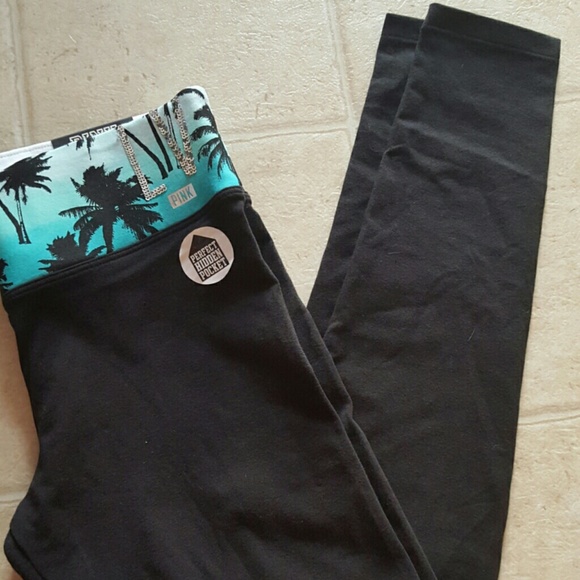 PINK Victoria's Secret Pants - PINK VS  YOGA  LEGGINGS