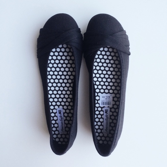 ❌❌SOLD❌❌Black Round Toe Flats