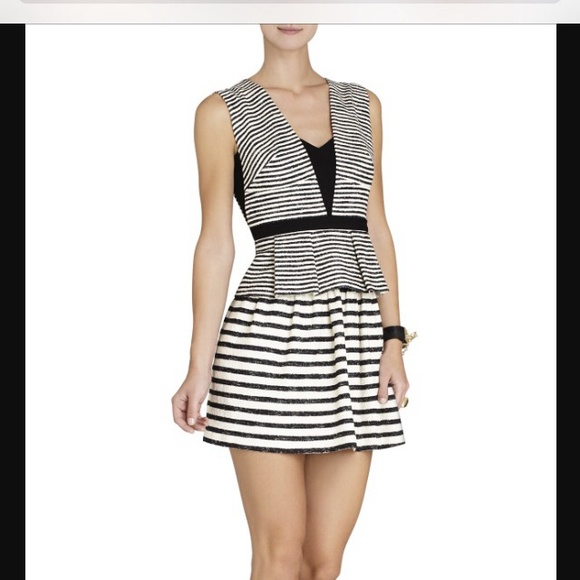 BCBG Piper Peplum Dress