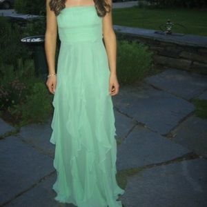 BCBGMaxAzria Green Dress