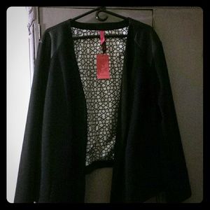 PURE ENERGY BLACK BLAZER