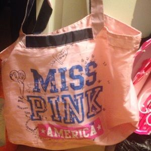 Miss pink America tote