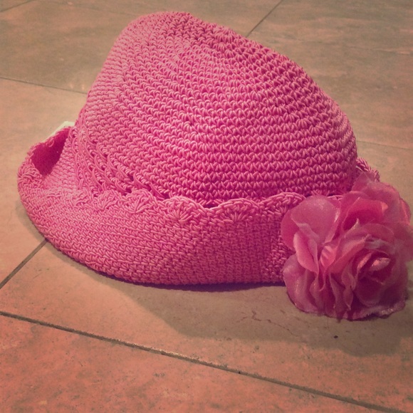 50% off! New Pink flowered hat!