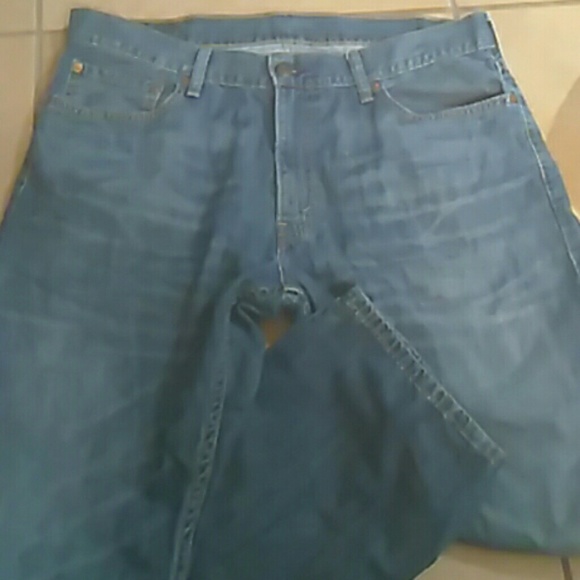 Blue denim levis