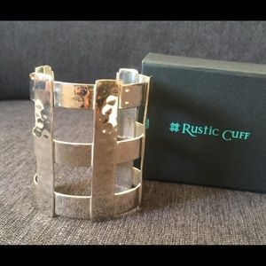 Rustic Cuff Silver Cuff Bracelet