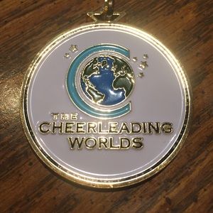 One cheerleading worlds medal for @aillini_xoxo