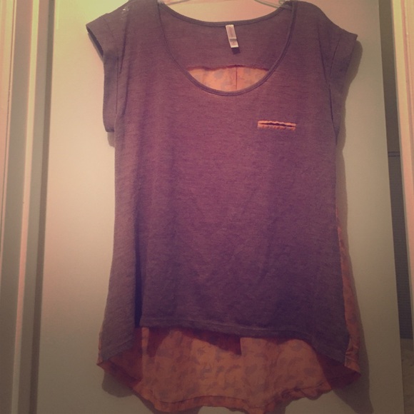 Knit Jersey Animal Print Top