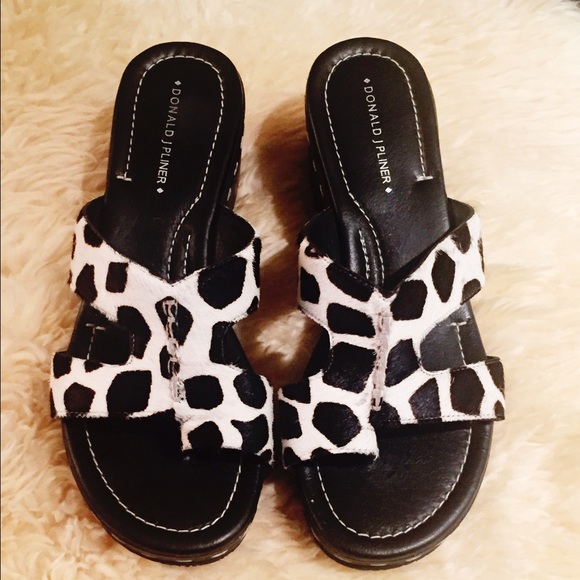 Donald J Pliner Designer Leather Shoes ITALY