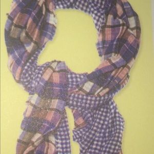 American Colors Mediterranean Plaid Scarf